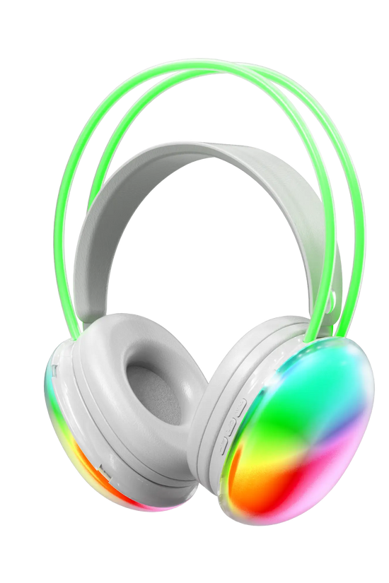 Casque serre-tête Bluetooth sans fil avec lumière RVB 4,9 Note 4,9 sur 5. 15 avis. (15)