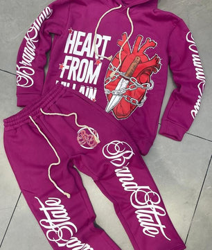 Ensemble Hoodie & Jogger “Street Flame”