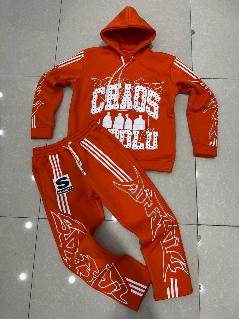 Ensemble Hoodie & Jogger “Street Flame”