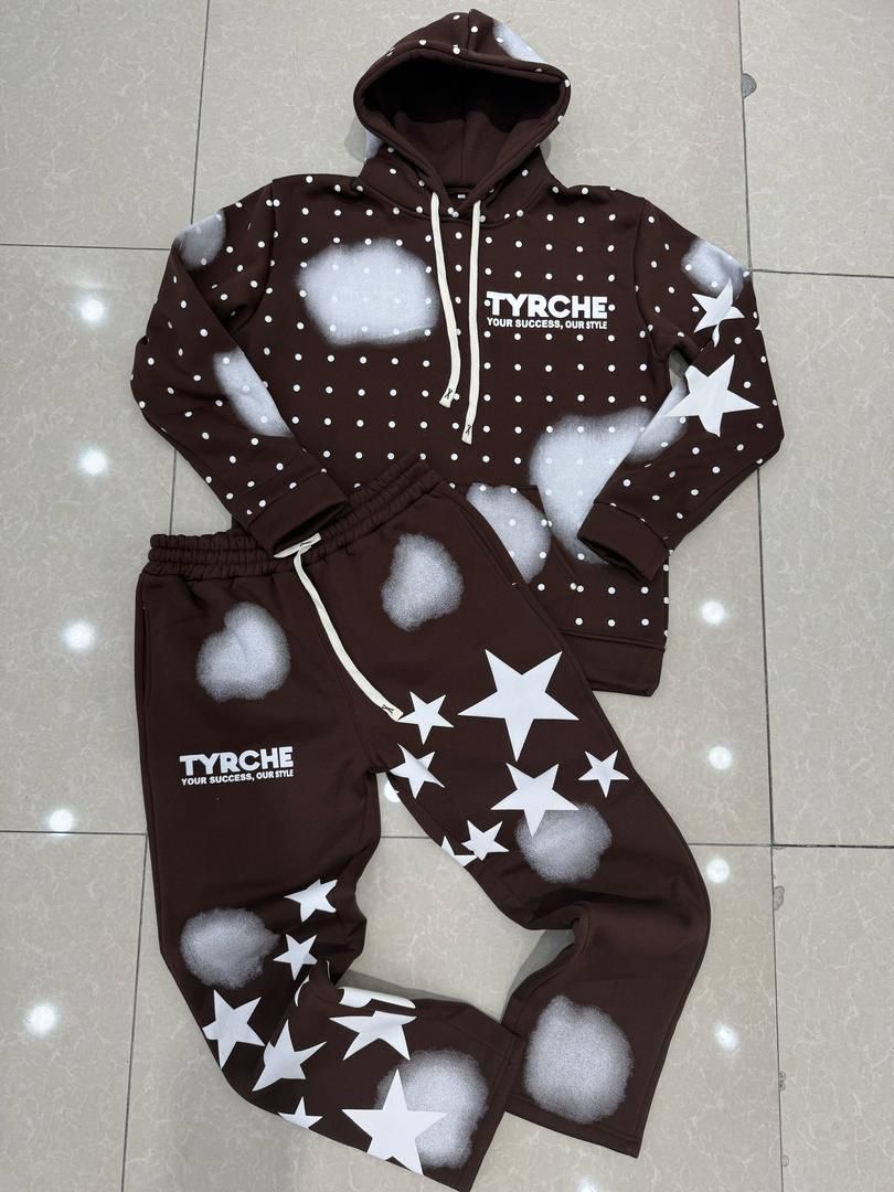 Ensemble Hoodie & Jogger “Street Flame”