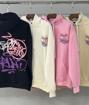 Sweat à Capuche “Graphique”
