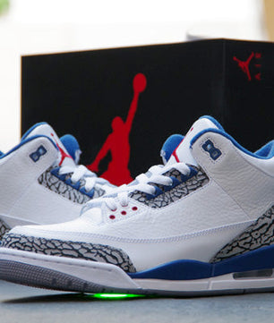 Air Jordan 3 RÉTRO Blanc / Bleu