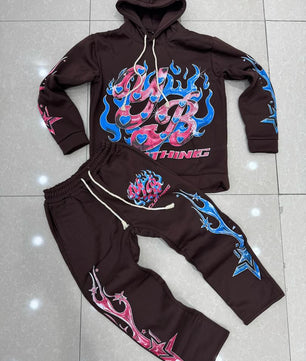 Ensemble Hoodie & Jogger “Street Flame”