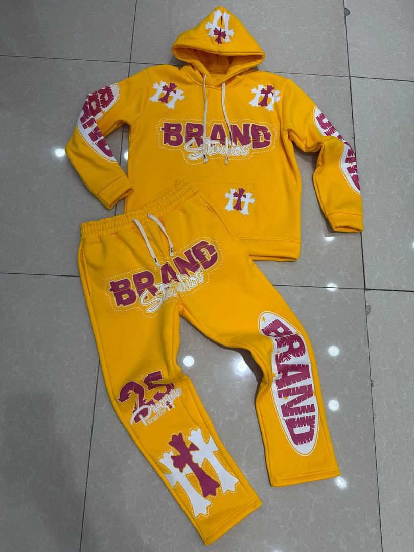 Ensemble Hoodie & Jogger “Street Flame”