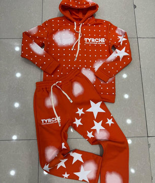 Ensemble Hoodie & Jogger “Street Flame”