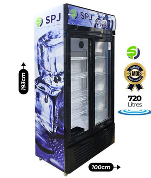 Réfrigérateur vitré SPJ 720L