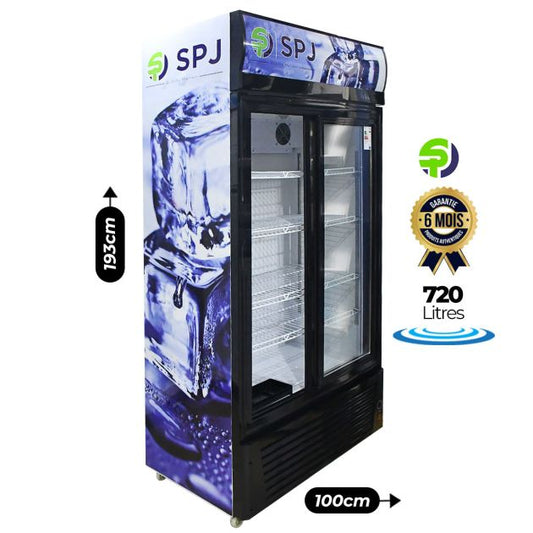 Réfrigérateur vitré SPJ 720L