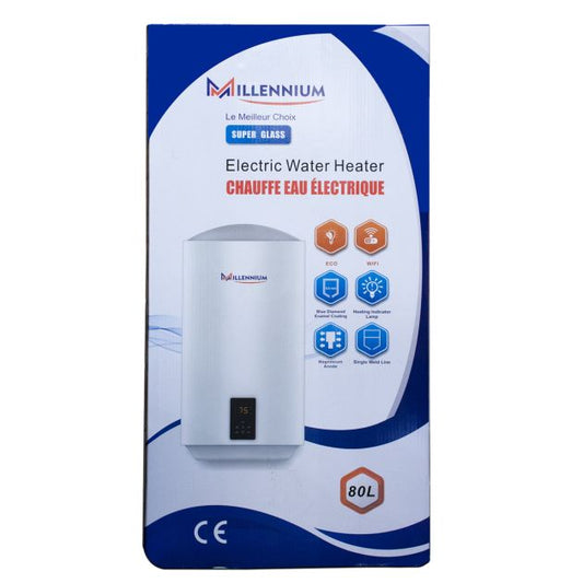 Chauffe-Eau Électrique MILLENNIUM SUPER GLASS 80L