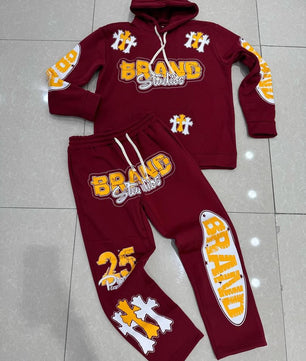 Ensemble Hoodie & Jogger “Street Flame”