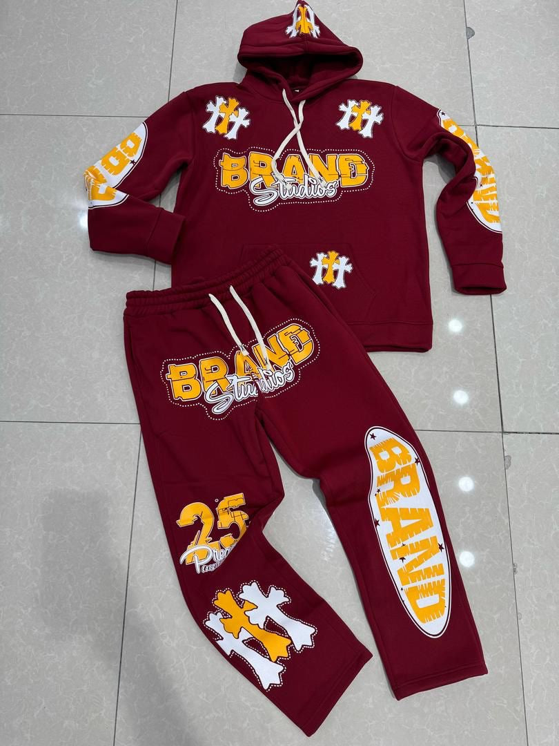 Ensemble Hoodie & Jogger “Street Flame”