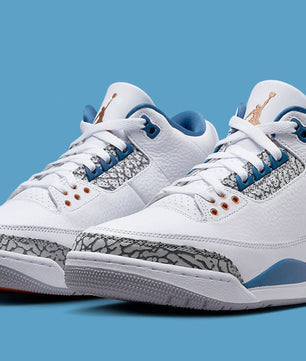 Air Jordan 3 RÉTRO Blanc / Bleu