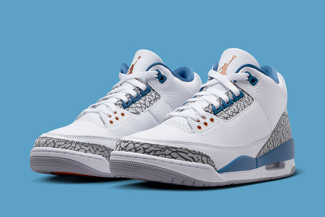 Air Jordan 3 RÉTRO Blanc / Bleu