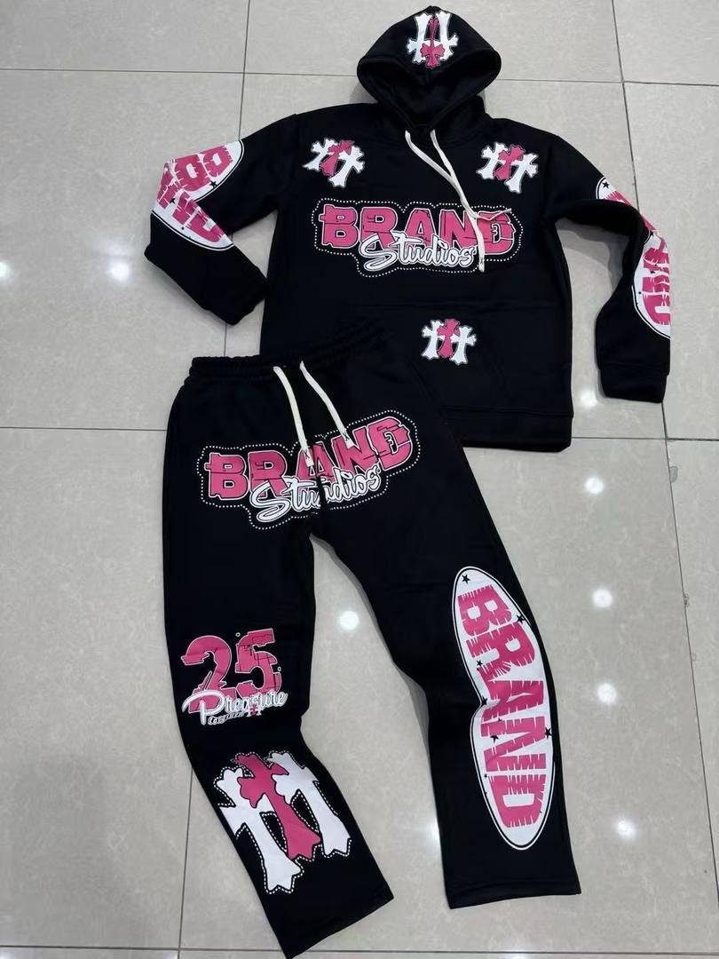 Ensemble Hoodie & Jogger “Street Flame”