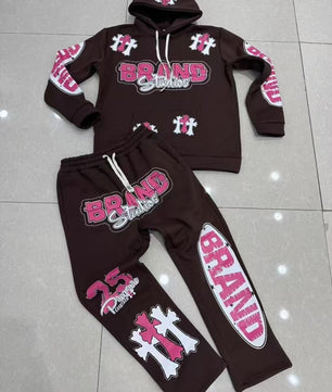 Ensemble Hoodie & Jogger “Street Flame”