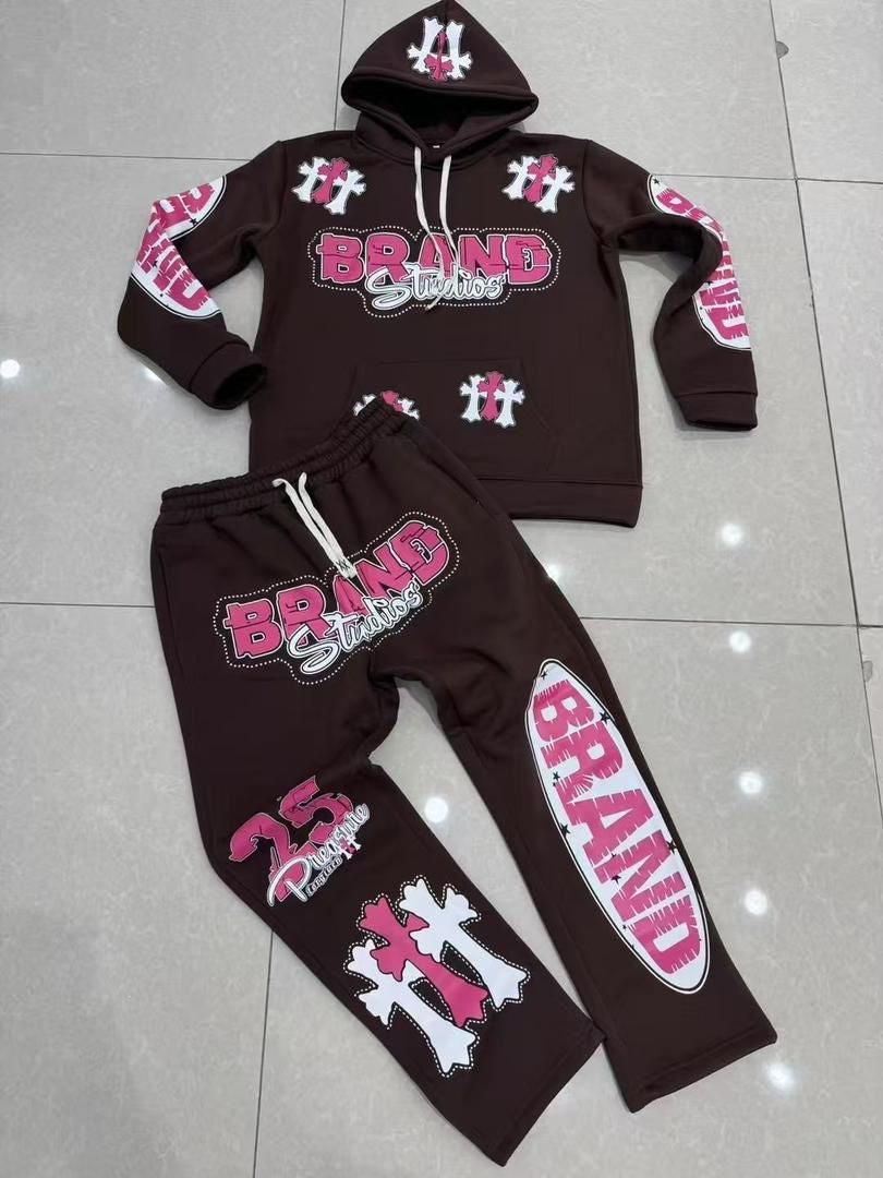 Ensemble Hoodie & Jogger “Street Flame”