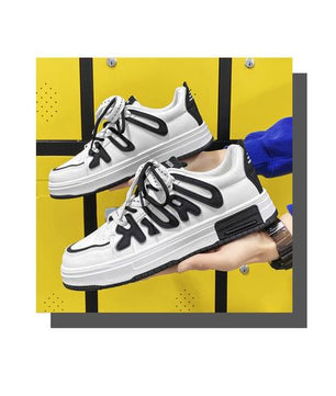 Chaussure basse décontractée à lacets