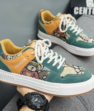 Chaussures de planche tendance GALUIN New Young Fashion - Jaune