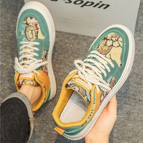 Chaussures de planche tendance GALUIN New Young Fashion - Jaune
