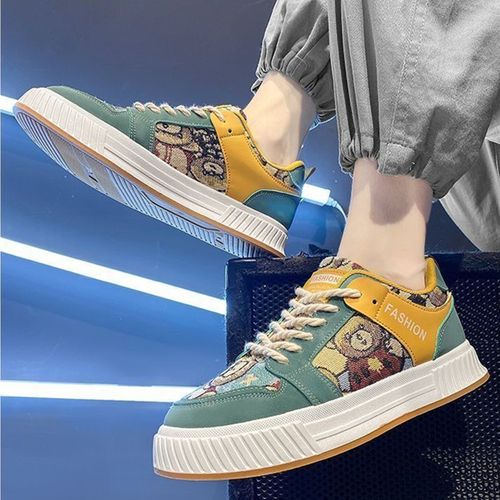 Chaussures de planche tendance GALUIN New Young Fashion - Jaune