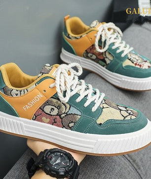 Chaussures de planche tendance GALUIN New Young Fashion - Jaune
