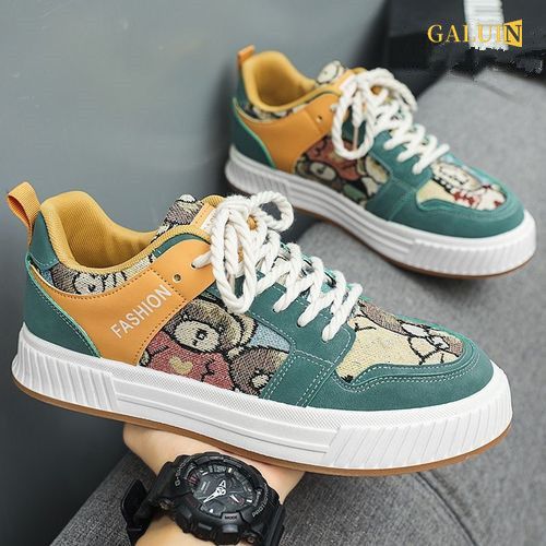 Chaussures de planche tendance GALUIN New Young Fashion - Jaune