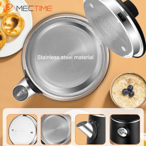Bouilloire électrique 2,5 L 1 500 W en acier inoxydable de qualité alimentaire – Doré
