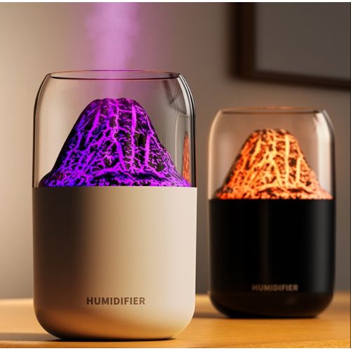 Humidificateur Volcano USB Spray Light Humidificateur d'aromathérapie