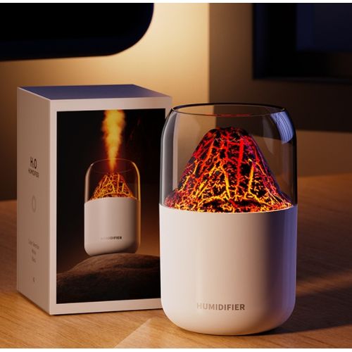 Humidificateur Volcano USB Spray Light Humidificateur d'aromathérapie