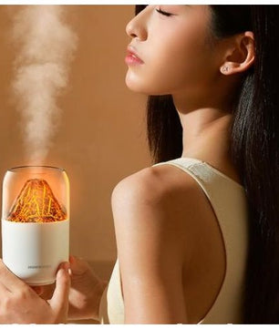 Humidificateur Volcano USB Spray Light Humidificateur d'aromathérapie