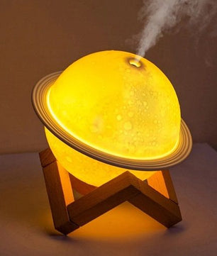 Diffuseur d'huiles essentielles parfumées, humidificateur d'air à LED, lampe de nuit
