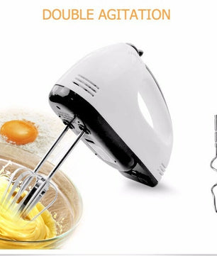 Batteur à main électrique à 7 vitesses Fouet Batteur à œufs Cuisson de gâteaux