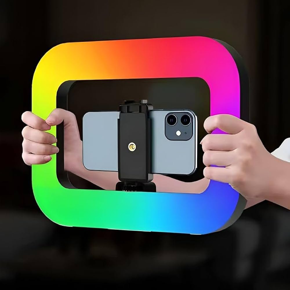 Lampe vidéo LED RGB 2 en 1
