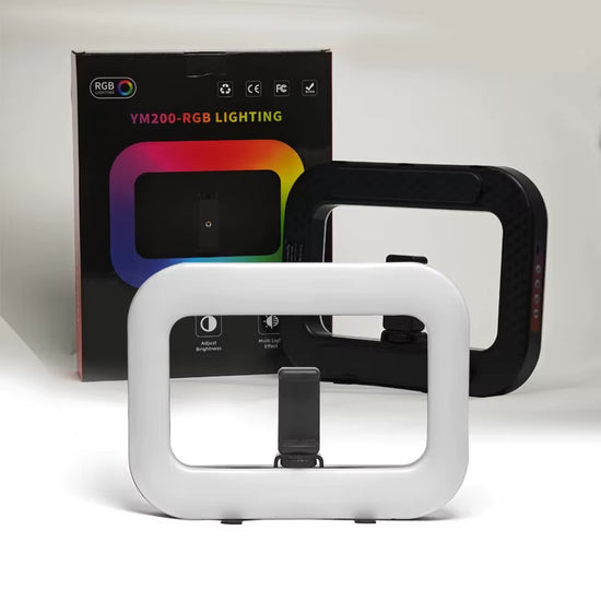 Lampe vidéo LED RGB 2 en 1