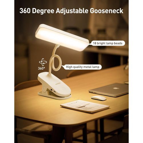 Lampe de bureau de protection des yeux TIMBUTUS, lampe de table, veilleuse rechargeable