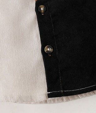 Catpapa 1-6 ans, ensemble haut et short à col roulé pour garçon