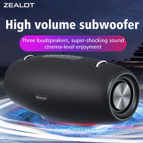 Enceinte portable sans fil Zealot S67 avec technologie BT 5.0