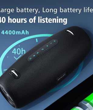 Enceinte portable sans fil Zealot S67 avec technologie BT 5.0