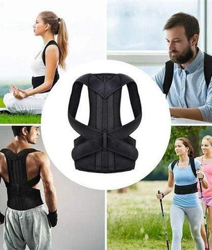 Ceinture de soutien dorsale réglable pour épaules