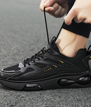 Baskets mode homme ALagzi 2024 - Noir