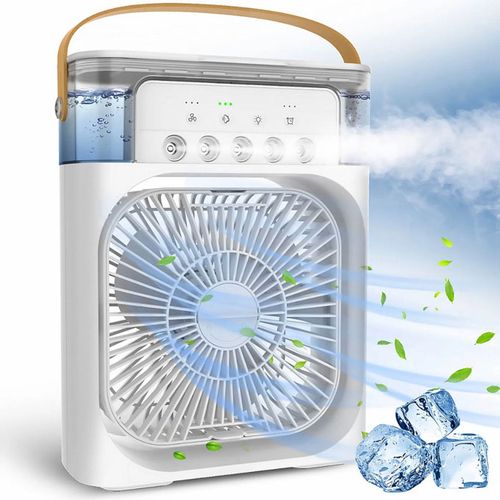 Humidificateur à pulvérisation à cinq trous avec ventilateur électrique
