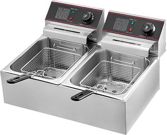 Friteuse Double PerfectGear - Friteuse Double - Friteuse Double - 2 x 6 Litres