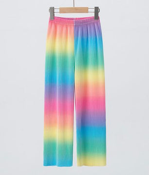 Pantalon long arc-en-ciel tendance pour filles de Camiwind
|