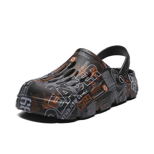 Chaussons confortables pour hommes, style caverne, GALUIN, noirs