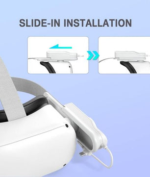 Batterie externe d'une capacité de 5000 mAh pour Oculus Quest 2 VR.