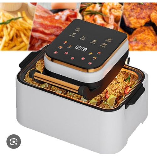 Friteuse à air numérique Solver Crest de très grande capacité de 15 L