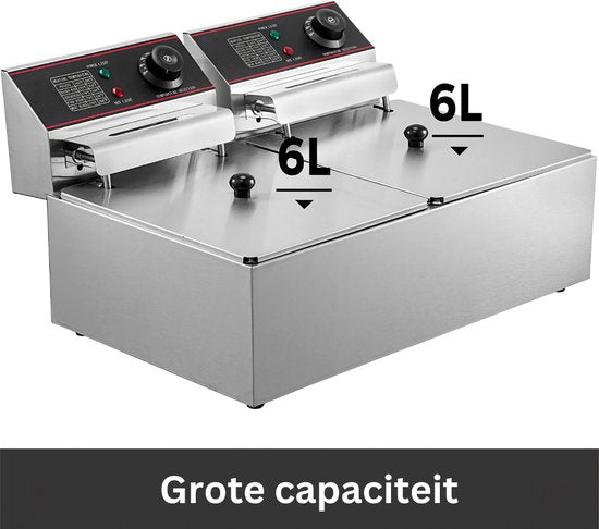 Friteuse Double PerfectGear - Friteuse Double - Friteuse Double - 2 x 6 Litres