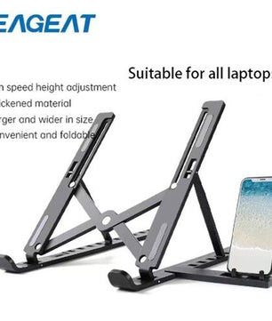 Support réglable pour ordinateur portable et téléphone EAGEAT à 10 vitesses