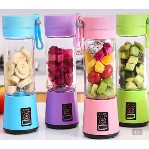 6 Blades Rechargeable Fruit Smoothie Blender