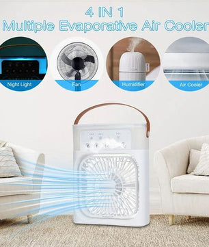 Humidificateur à pulvérisation à cinq trous avec ventilateur électrique