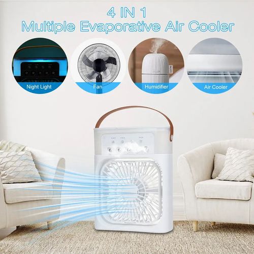 Humidificateur à pulvérisation à cinq trous avec ventilateur électrique